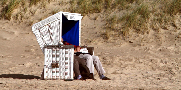 Blog - Das gekonnte Nichtstun - Ein Tag in einem Sylter Strandkorb