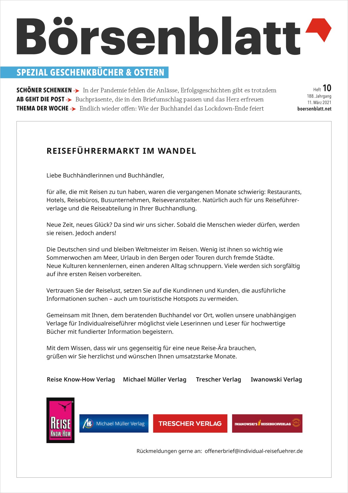 Brsenblatt