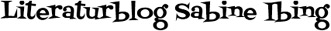 Logo Literaturblog Sabine Ibing